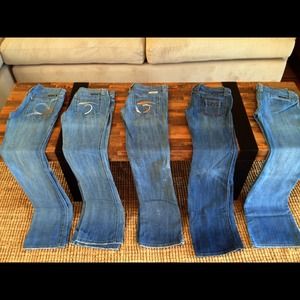 Frankie B. Jeans- 5 pairs Size 4