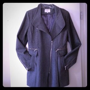 Gray coat size 10