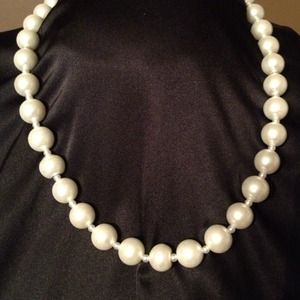 Faux Pear necklace
