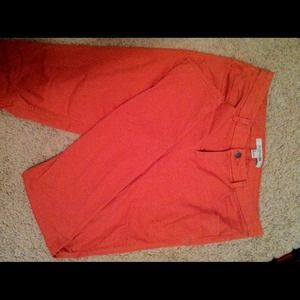 🔴 SOLD Coral skinny jeans forever 21 worn twice🔴