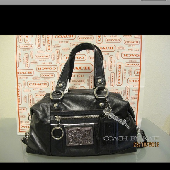 -SOLD OUT- COACH POPPY LEATHER LUXY SATCHEL NWT.