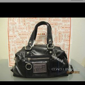-SOLD OUT- COACH POPPY LEATHER LUXY SATCHEL NWT.