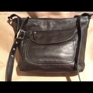 RESERVED! STONE & CO. BLACK LEATHER BAG