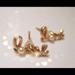 Dainty Love Earrings