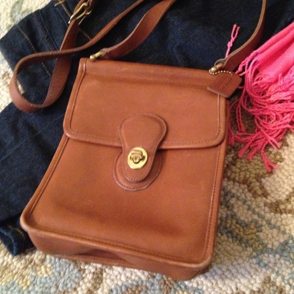 Vintage Coach Murphy cross-body bag.
