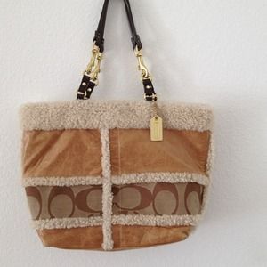 Coach hand bag
