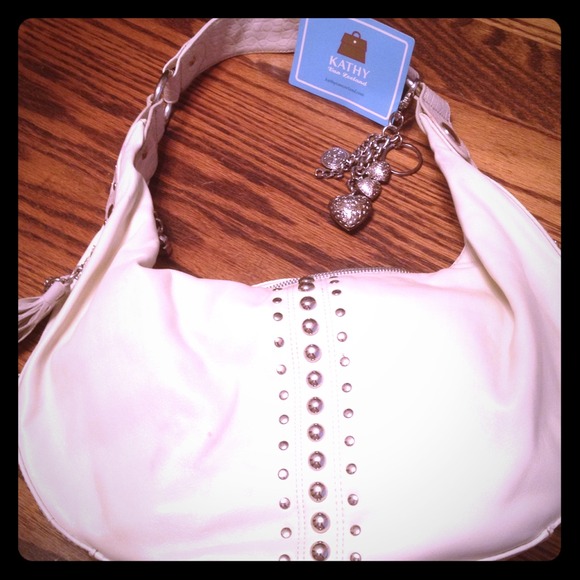 🌃REDUCED PRICE🌃Large white Kathy Van Zeeland bag