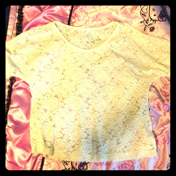 White Lace tee!