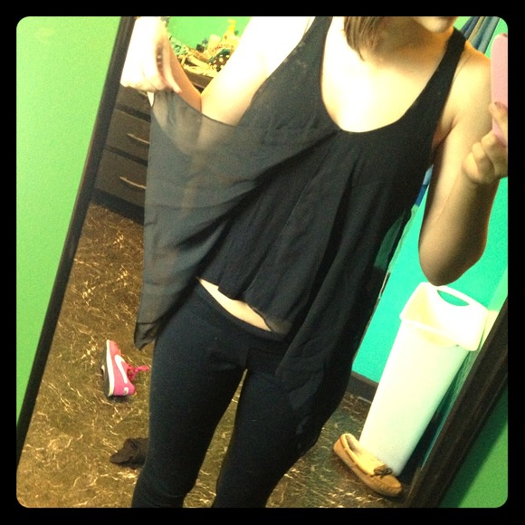 Draped Racerback Tank Top! - Picture 1 of 3