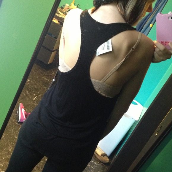 Draped Racerback Tank Top! - Picture 2 of 3