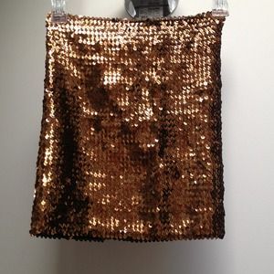 ASOS Skirts - Brand new w/tags bronze sequin bodycon skirt! ASOS Skirts - Brand new w/tags bronze sequin bodycon skirt!