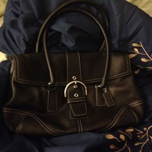 Authentic Coach Leather Handbag