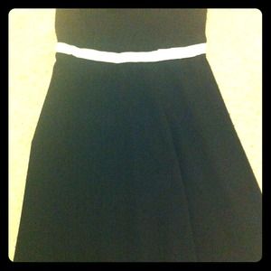 Black Strapless dress w Bow- Nordstrom