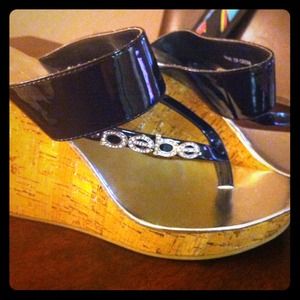 Bebe sandal wedge