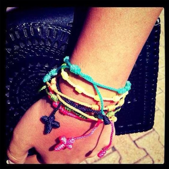 4 Handmade Knotted Rosary Bracelet