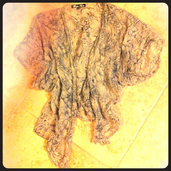 Winter Kate by Nicole Richie Egyptian Silk Blouse