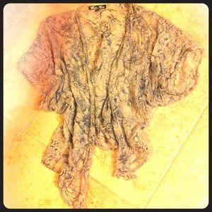 Winter Kate by Nicole Richie Egyptian Silk Blouse