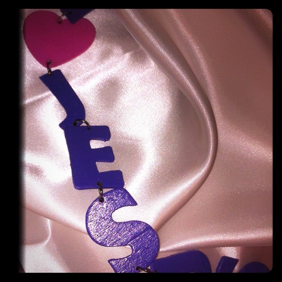 Made By Hand By: Michelle Jewelry - I Heart Jesus Earrings!! (I Love Jesus)