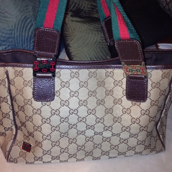Gucci med tote - Picture 1 of 4