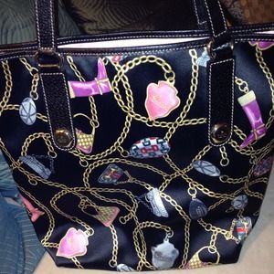 Gucci satin large tote