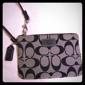 Genuine Coach wrist bag