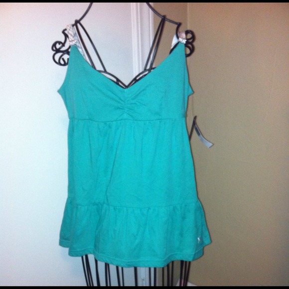 Hurley turquoise tank