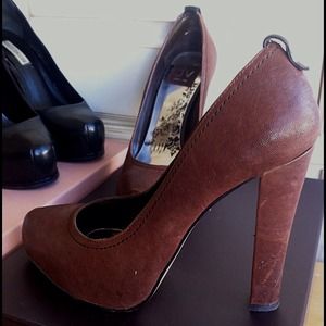 Dolce Vita DV Carmel Brown Heels 6.5