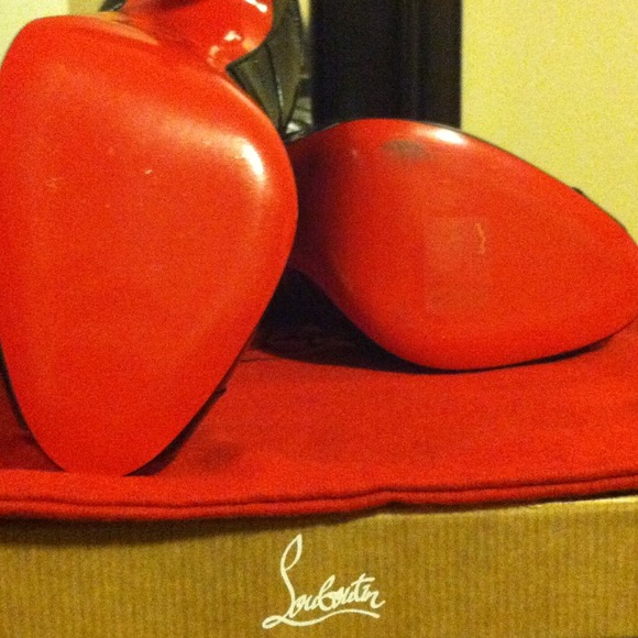 SOLD ......Authentic Christian Louboutin Booties - Picture 2 of 4