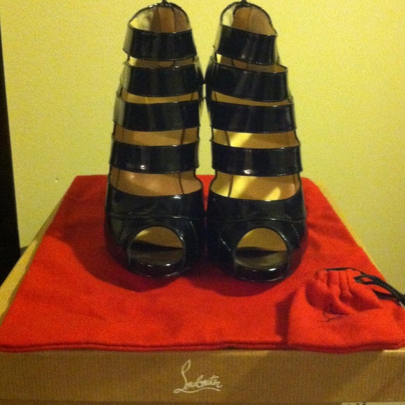 SOLD ......Authentic Christian Louboutin Booties - Picture 3 of 4
