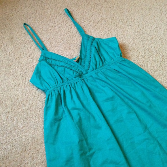 ♥Traded♥ XXI Turquoise Dress