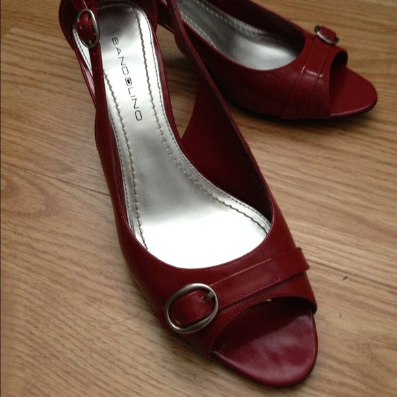Bandolino red heels - Picture 3 of 4