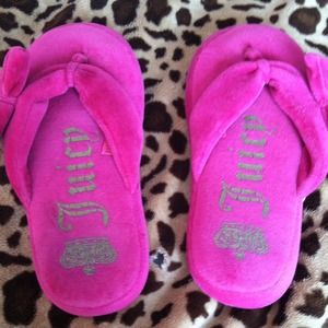 Juicy Couture house slippers