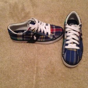 Polo shoes like new with box