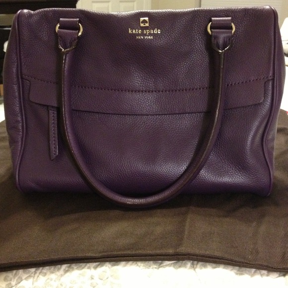 SOLD! Kate Spade Grant Park Shelby in Eggplant