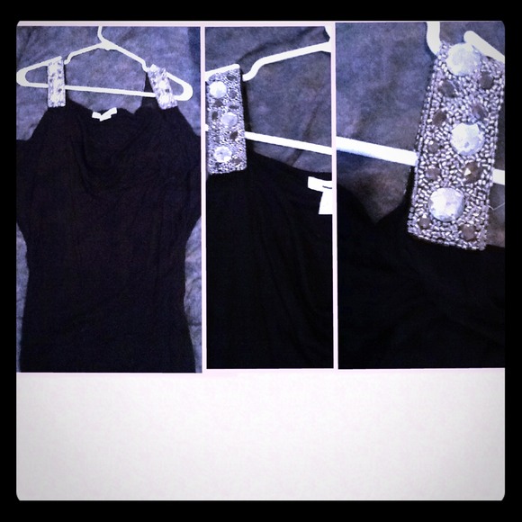 Cute dress with sequence straps