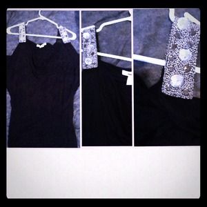 Cute dress with sequence straps