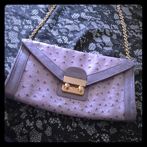 Purple ALDO purse or clutch