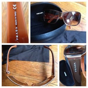 Prada Accessories - Authentic Prada sunglasses with case & cloth Prada Accessories - Authentic Prada sunglasses with case & cloth