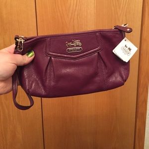 Coach Madison wristlet