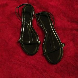 Black sandals