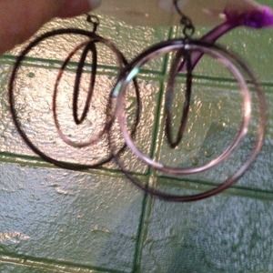 Lia Sophia hoops & tshirt