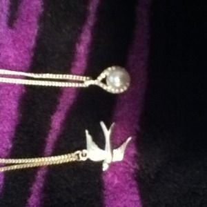 2 claires necklaces
