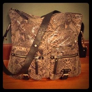 Banana Republic Bags - RESERVED FOR ELENABanana Rep Snakeskin Leather Bag Banana Republic Bags - RESERVED FOR ELENABanana Rep Snakeskin Leather Bag