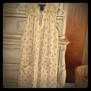 Long Floral Top