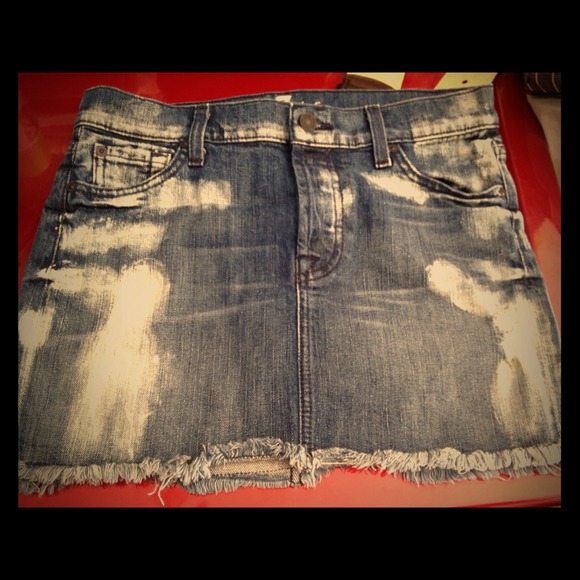 7 for all Mankind mini skirt