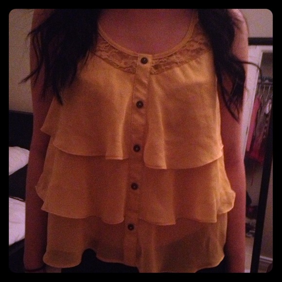 Mustard Forever 21 Tank - Picture 1 of 1