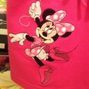 🔴SOLD🔴Disney Minnie 2piece draw string dress.