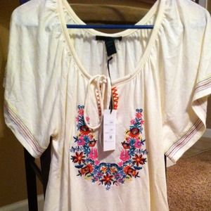 Embroidered shirt