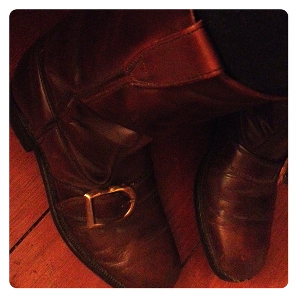 Calf length boots
