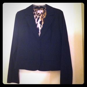 Black pinstripe Blazer